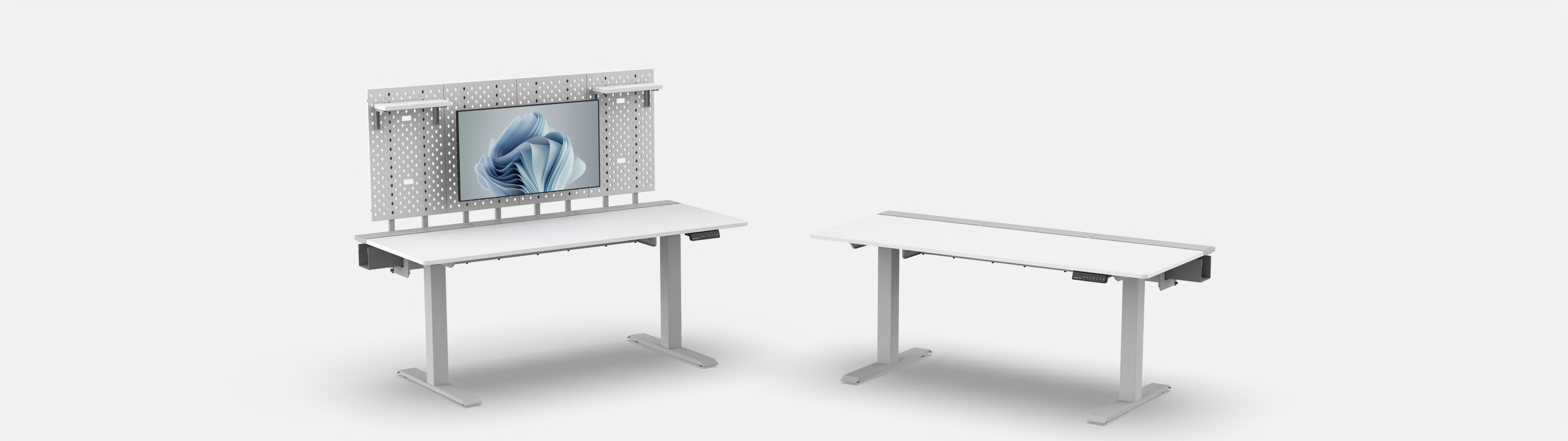 デコノフ　b Bifrost: The Ultimate All-in-One Standing Desk Collection | Dezctop